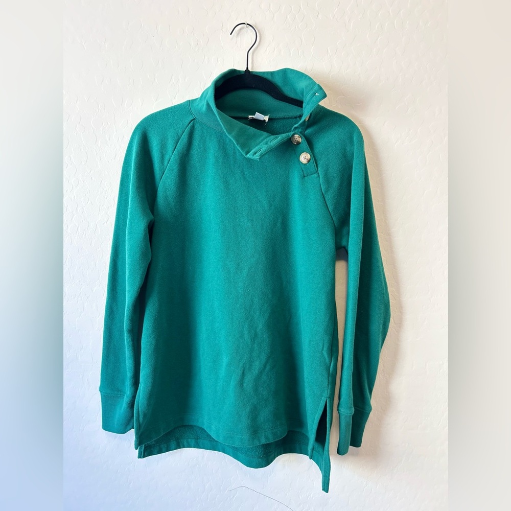 J-Crew Green Sweater, Women’s Small